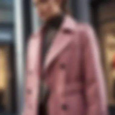 CNL Coat with Contemporary Accessories A fashion ensemble featuring a CNL coat paired with contemporary accessories.