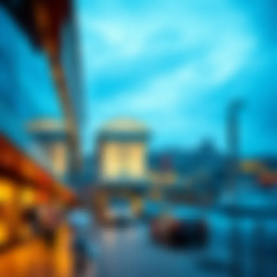 A stunning view of Galataport showcasing its modern architecture