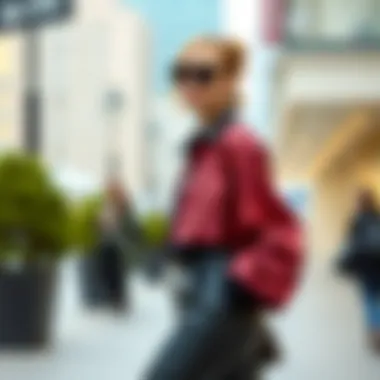 Fashion combinations featuring batwing sleeve jackets